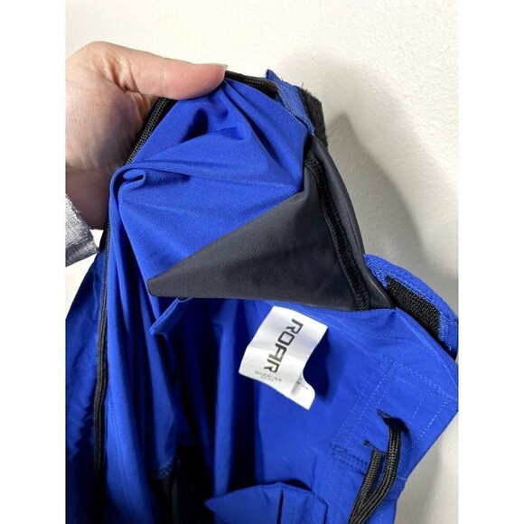 Men's Board Shorts Swim Trunks ROAR Size Medium 32-33 Blue & Black - Picture 9 of 10